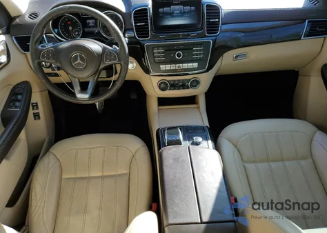 2017 Mercedes-Benz Gls 450 4Matic z USA, uszkodzony, nr VIN 4JGDF6EE7HA837563